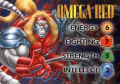 Omega Red 4-Grid Character Card